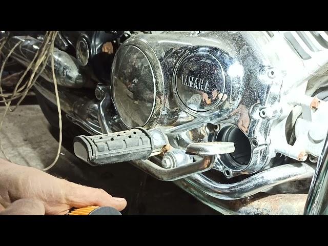 Какое масло лить в v-twin и замена фильтра.