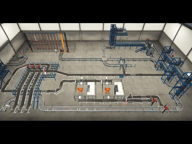 TIA Portal / Factory IO Project #factoryio #simulation #plc #siemens #factoryioproject #automation