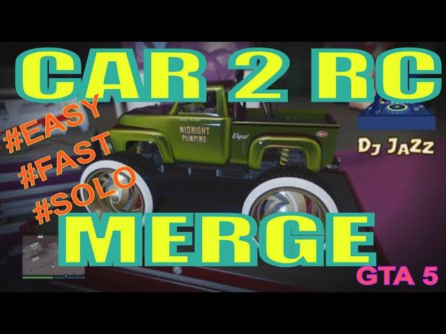 WORKING CAR 2 RC MERGE  (F1'S) (BENNY'S) (SOLO)  GTA V - ONLINE WITH JOB LINK #PS5 #PS4 #GTA5