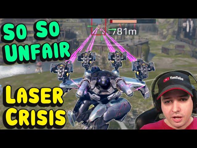 LASER CRISIS Instant Kills Totally Fair! War Robots Mk3 Gameplay WR