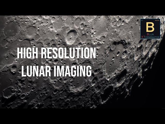 CRAZY High Resolution Lunar Imaging!!!