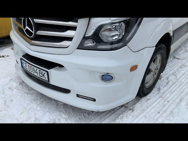 Тюнинг бампера на Mercedes Sprinter