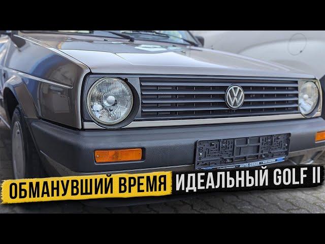 Обманувший время Volkswagen Golf 2 1.6 Diesel в идеальном состоянии в Германии