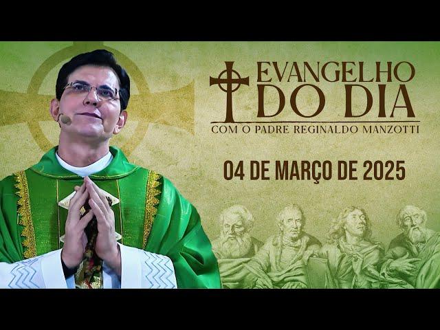 EVANGELHO DO DIA 04/03/2025 | Mc 10, 28 - 31 | @PadreManzottiOficial