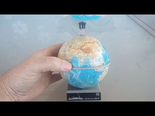 Desktop Soviet Russia Globe Radio