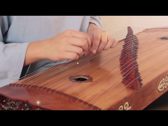 Казахская народная песня "Акбаян" на жетыгене. Kazakh folk song "Akbayan" on Zhetigen.