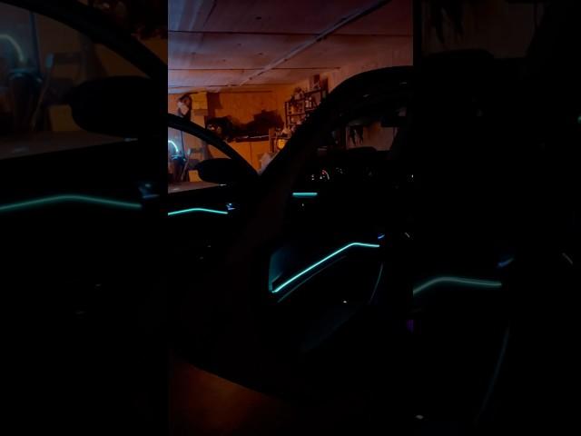 Lada Vesta контурная подсветка салона Ambient Light