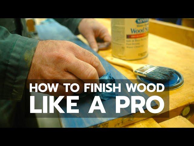 WOOD FINISHING: How to Succeed Like a Pro