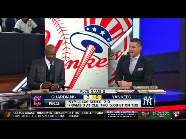 MLB Tonight | Reaction to ALCS Game 2: Aaron Judge homers as Yankees def. Guardians 6-3 for 2-0 lead