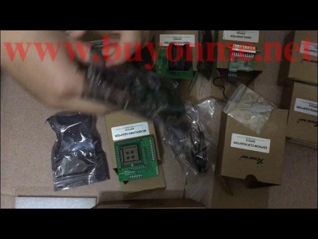 What's the package list of Xhorse VVDI Prog programmer with full 11pcs adapters?