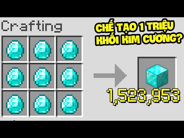 Minecraft, Nhưng Mỗi Khi Chế Tạo Vật Phẩm Sẽ Nhân Đôi Liên Tục