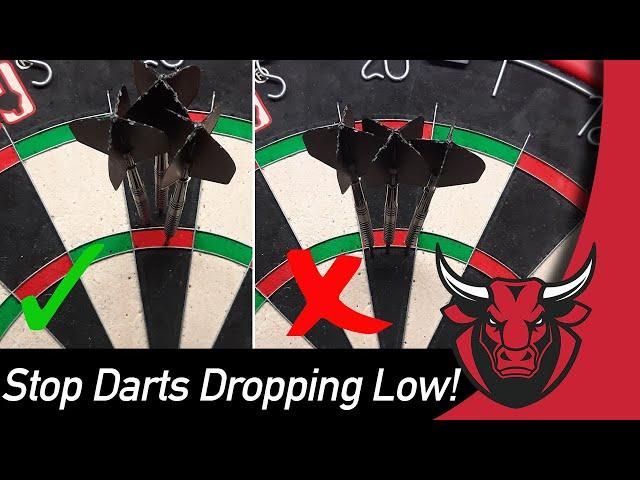 How to Hit More Big Scores (100+) In Darts  (How to Stop Darts Dropping Low)