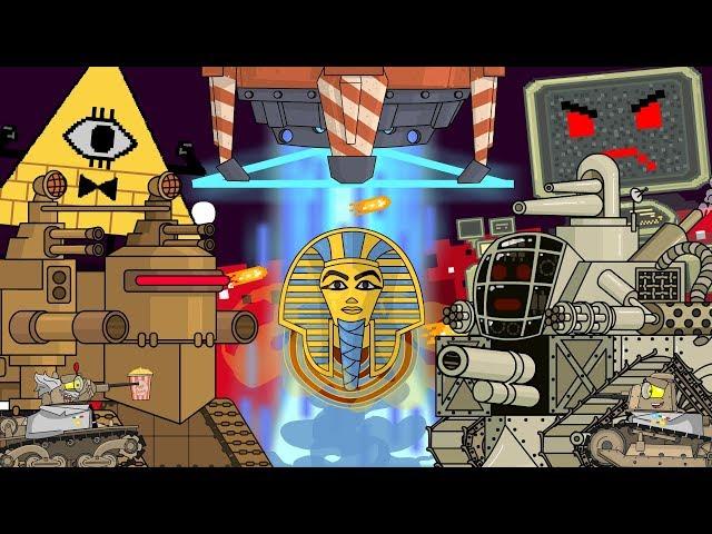 All episodes of the second season The Italian monster - cartoons about tanks