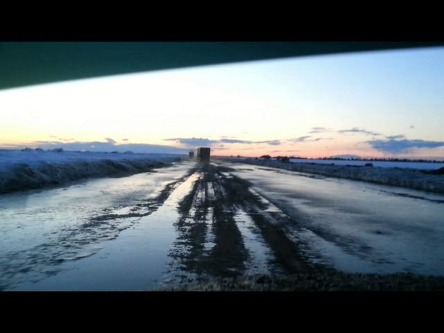 Дороги Севера зимник Салехард Приобье    Roads Of The North