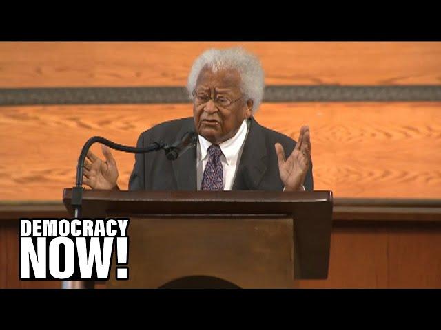 Rev. James Lawson: John Lewis's Life Is Call to Action Against U.S. Violence & Plantation Capitalism