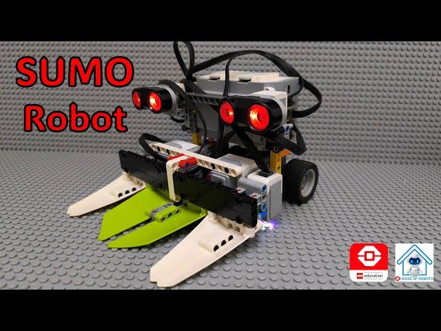 Sumo Lego Mindstorm ev3 Robot Design With Building Instructions 20x20 #house_of_robots #lego #sumo