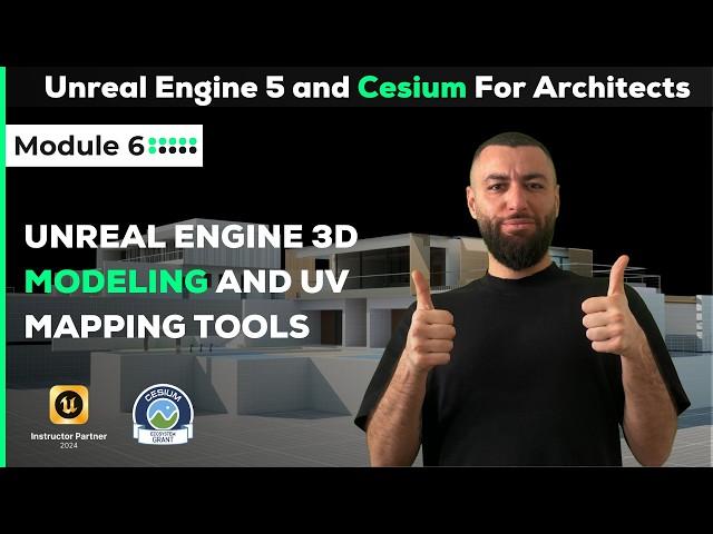 Unreal Engine 3D Modeling and UV Mapping Tools | Module 6 (Free Course)