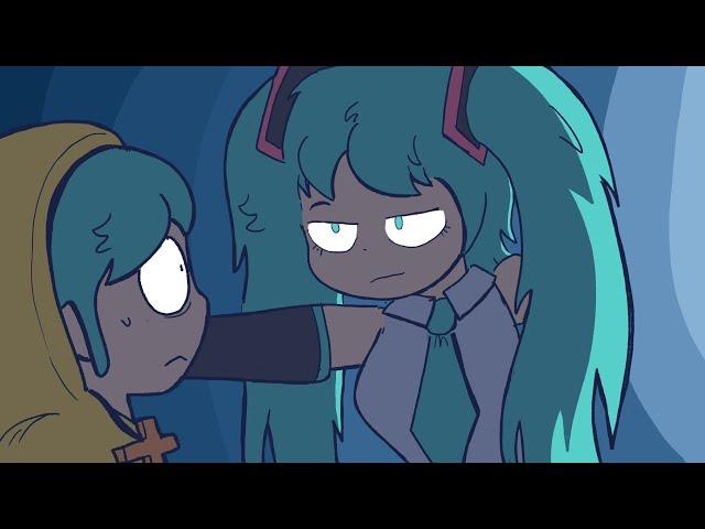 ''You stole Miku's design didn't you Luce...''