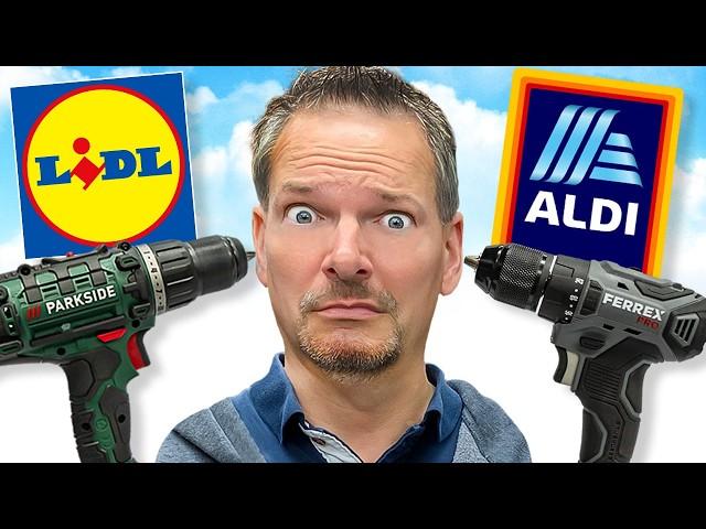 LIDL gegen ALDI - Parkside vs Ferrex Akkuschrauber Test | Werkzeug News 277