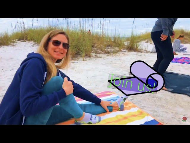 Yoga on the Beach!