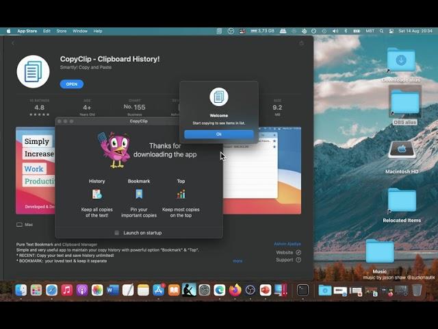 CopyClip - Clipboard History! App [MAC] Basic Overview - Mac App Store