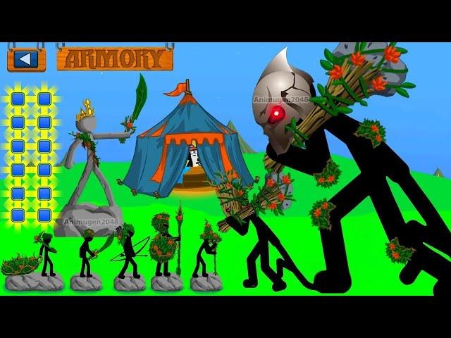 STICKMAN LEGION EQUIP LEAF ARMOR FULL TROOP FINAL BOSS - HACK STICK WAR LEGACY