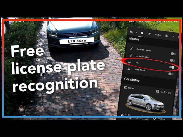 Ultimate Smart Home - License Plate Recognition (LPR)