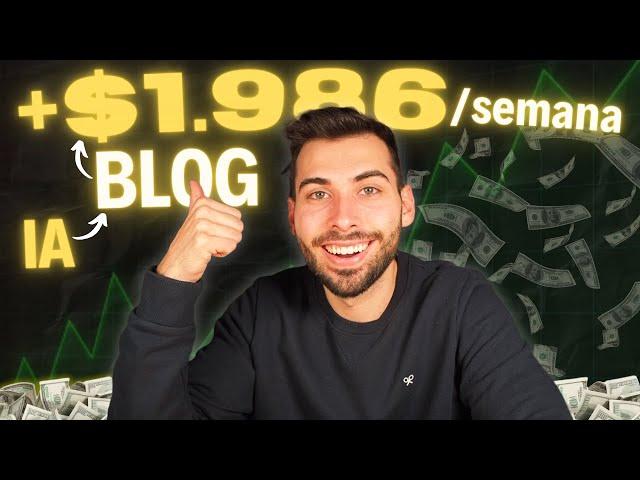 Crea un BLOG por IA y Monetizalo de 3 formas  Tutorial Principiantes