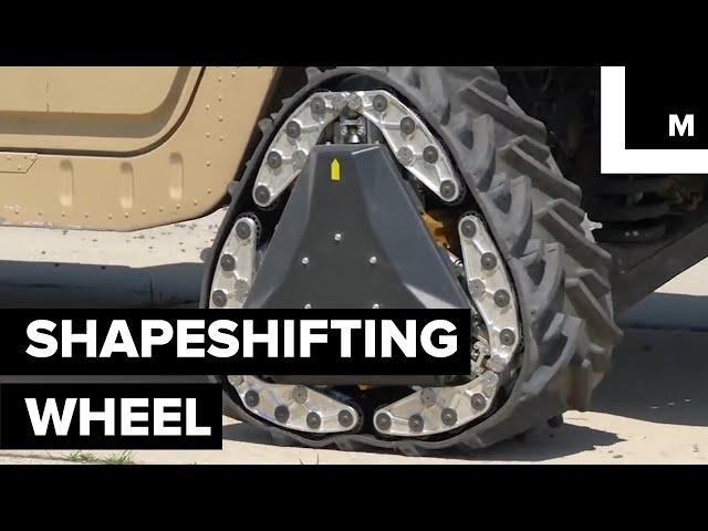 The Military Is Developing A Shapeshifting Wheel That Is Capable Of Transforming In Just 2 Seconds