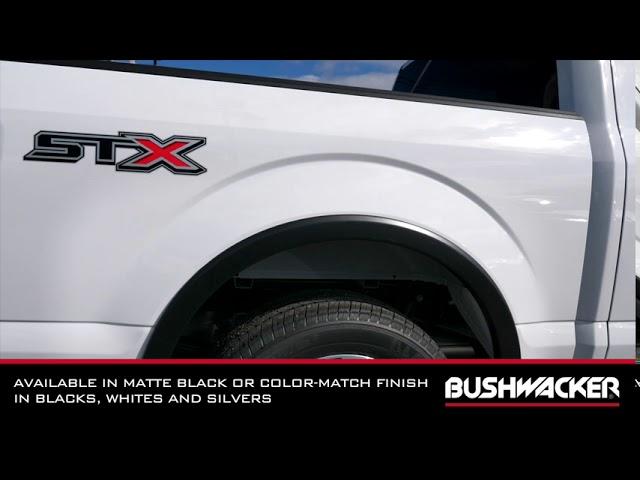 Bushwacker OE STYLE™ FENDER FLARES - SUBTLE STYLE WITH ADDITIONAL TIRE COVERAGE AND PROTECTION