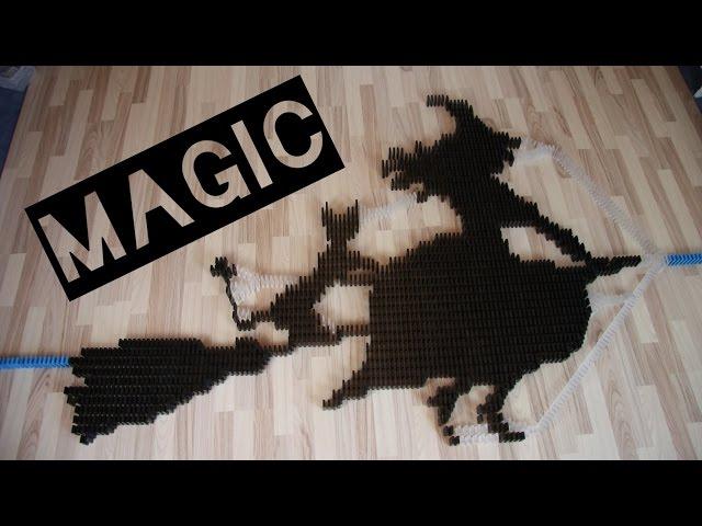 Magic in 16,000 Dominoes [DominoERDMANN & DominoJOJO]