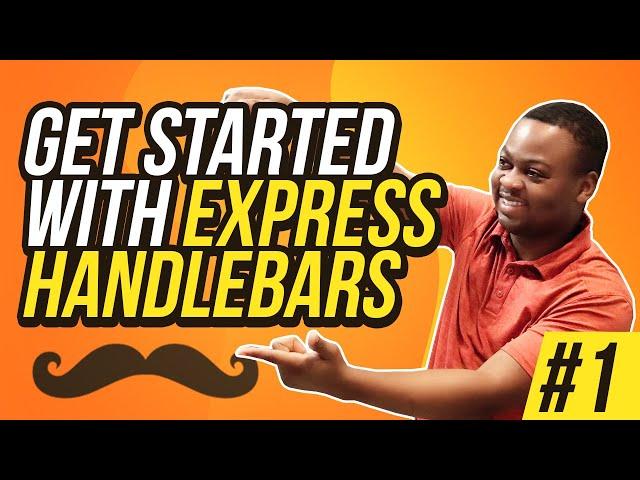 Get started with Express Handlebars - #1