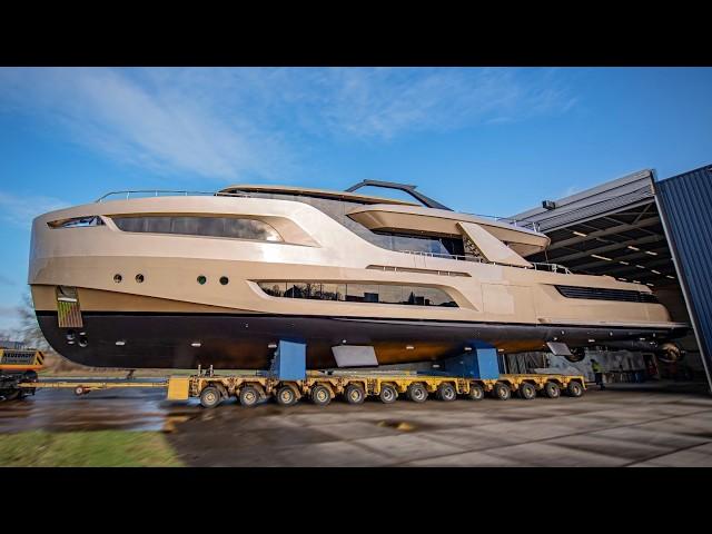 SuperYacht FactoryMost Advanced Manufacturing processes - Producing Gigantic MegaYachts