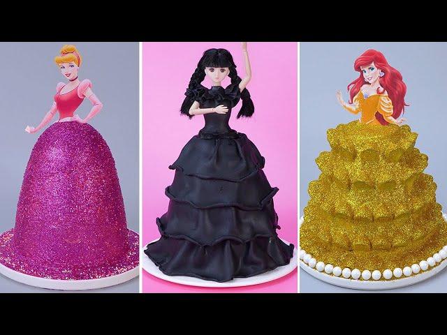 Cutest Princess Cakes Ever  Awesome Birthday Cake Ideas | Tsunami Cake | Satisfying Cake #5