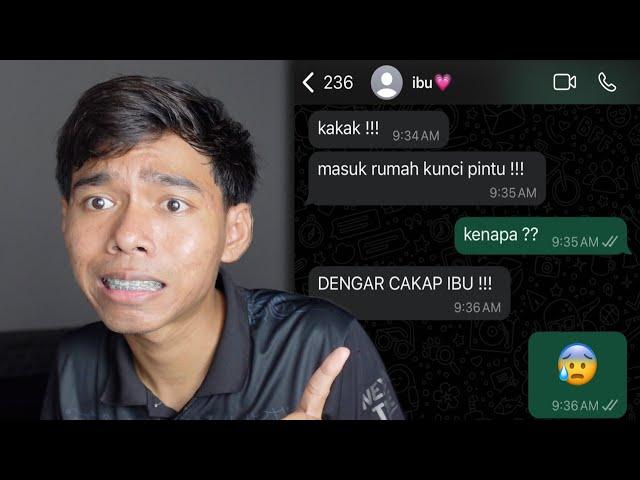 ADIK DAN KAKAK | CHAT HISTORY TERSERAM !!