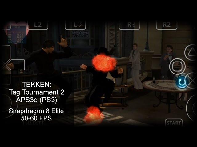 TEKKEN: Tag Tournament 2 | APS3e (PS3) Snapdragon 8 Elite | Playable?