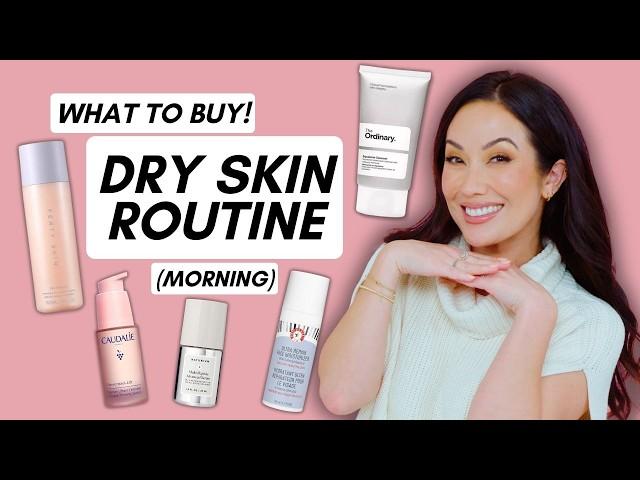 Best Products for Dry Skin! (Morning Skincare Routine)