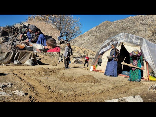 Nomadic Life: Fascinating Adventures of Nomadic Cooking: Building a Nomadic Home in the Mountains