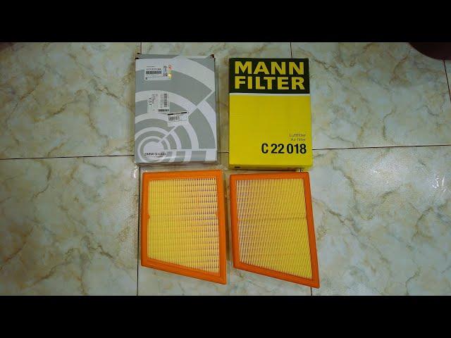 MANN-FILTER как отличить подделку от оригинала.