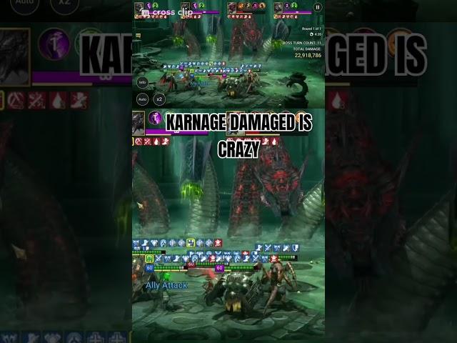 karnage hits so hard! #grimreapertvraid #raidofshadowlegends #raid #grimreaper #shorts