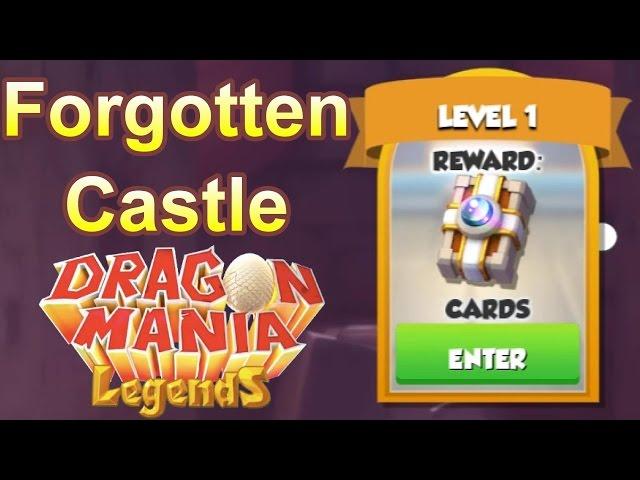 The Forgotten Castle Level 1 Guide! - Dragon Mania Legends (Path Walkthrough)