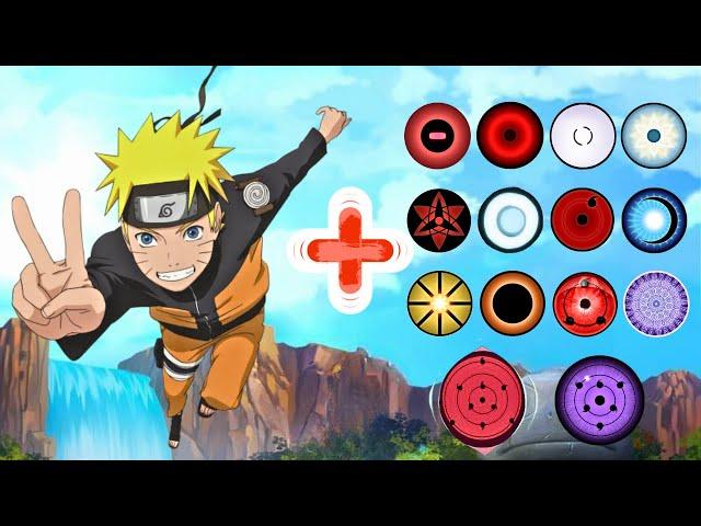 Naruto In All Eyes Mode || ANIME || Naruto Shippuden #naruto #anime