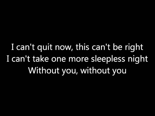 David Guetta - Without You (feat. Usher) Lyrics