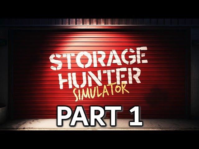 Storage Hunter Simulator Part 1 - BID | WIN | SELL | PROFIT