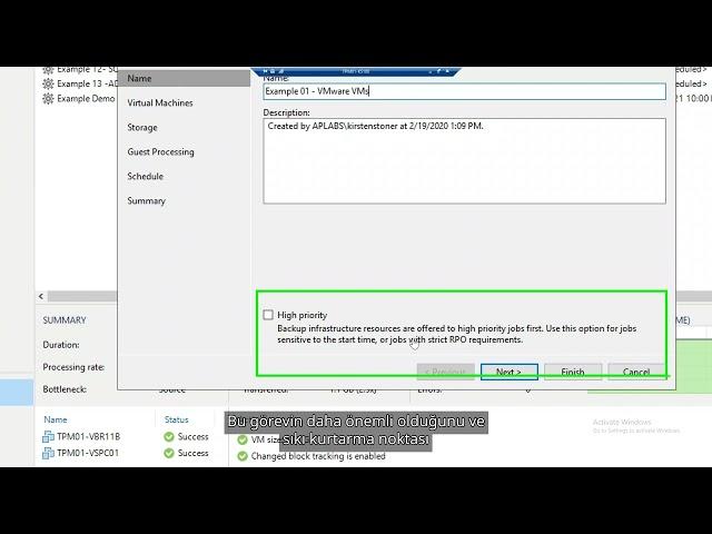 Veeam Backup & Replication - VM Yedekleme ve Kurtarma