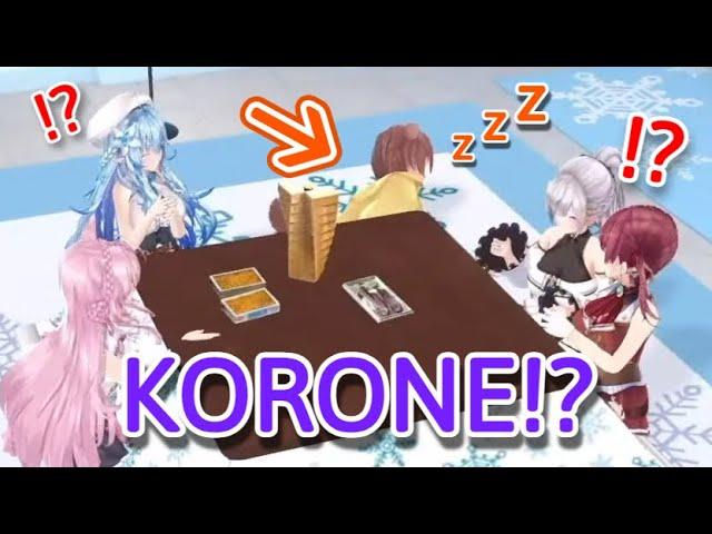 A Very Drunk Korone Keeps Falling Asleep During Lamy's Birthday Party [Hololive]