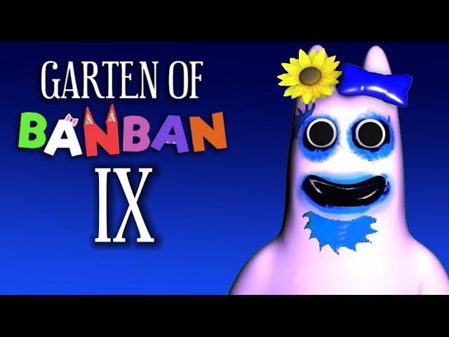 Garten Of Banban 9 - FULL GAME Walkthrough - NO DEATHS (4K60FPS)