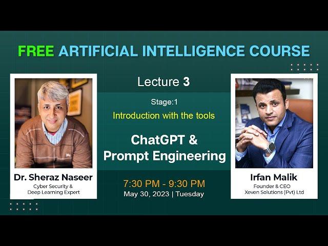 Lecture 3 | AI Free Basic Course