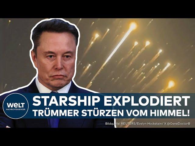 SPACEX-RÜCKSCHLAG: Elon Musks Starship explodiert erneut beim Testflug – Trümmerregen über Florida!