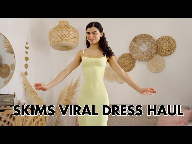 VIRAL SKIMS DRESS | TRY-ON HAUL AND REVIEW